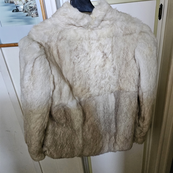Real Rabbit Fur Coat - Picture 7 of 7